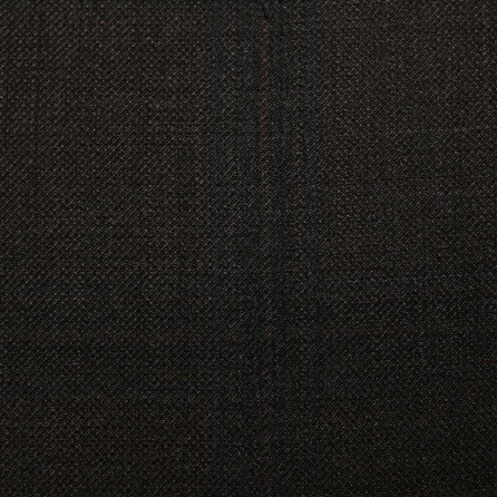 D579/3 Vercelli CX - Vải Suit 95% Wool - Đen Trơn